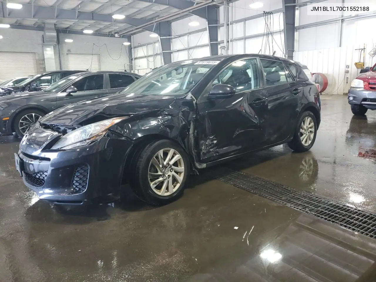 2012 Mazda 3 I VIN: JM1BL1L70C1552188 Lot: 61819615