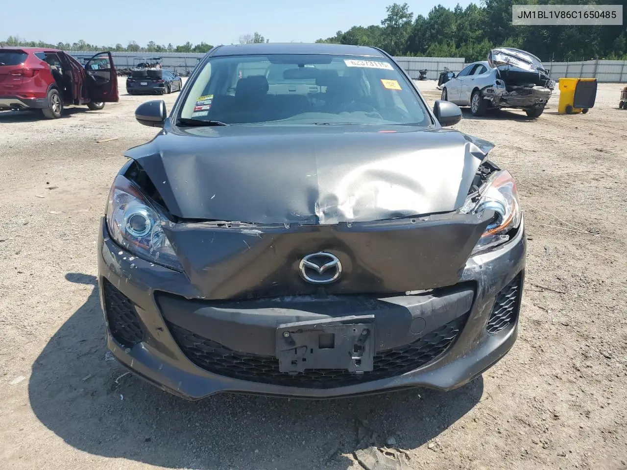 2012 Mazda 3 I VIN: JM1BL1V86C1650485 Lot: 62373115