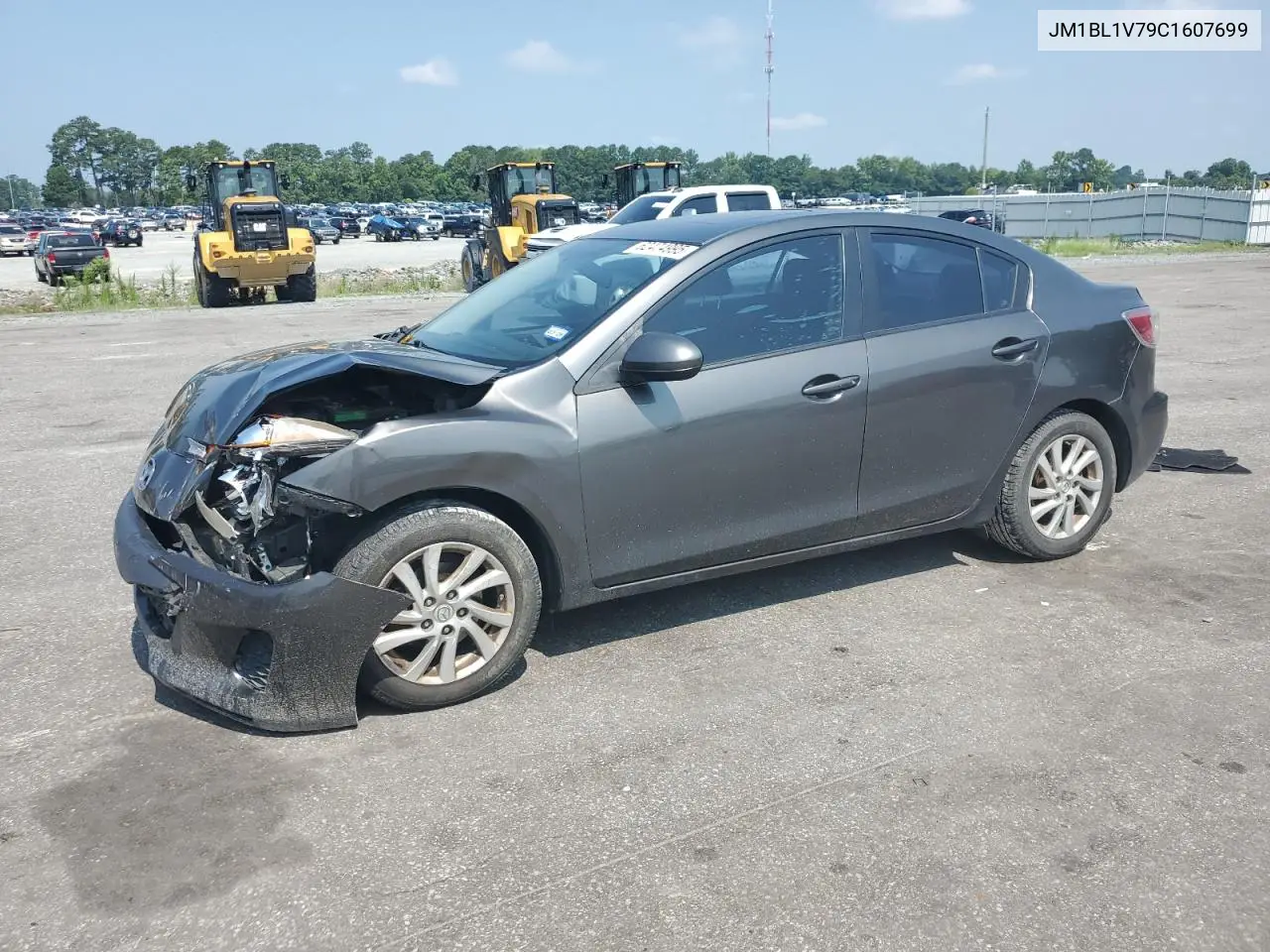 2012 Mazda 3 I VIN: JM1BL1V79C1607699 Lot: 62474995