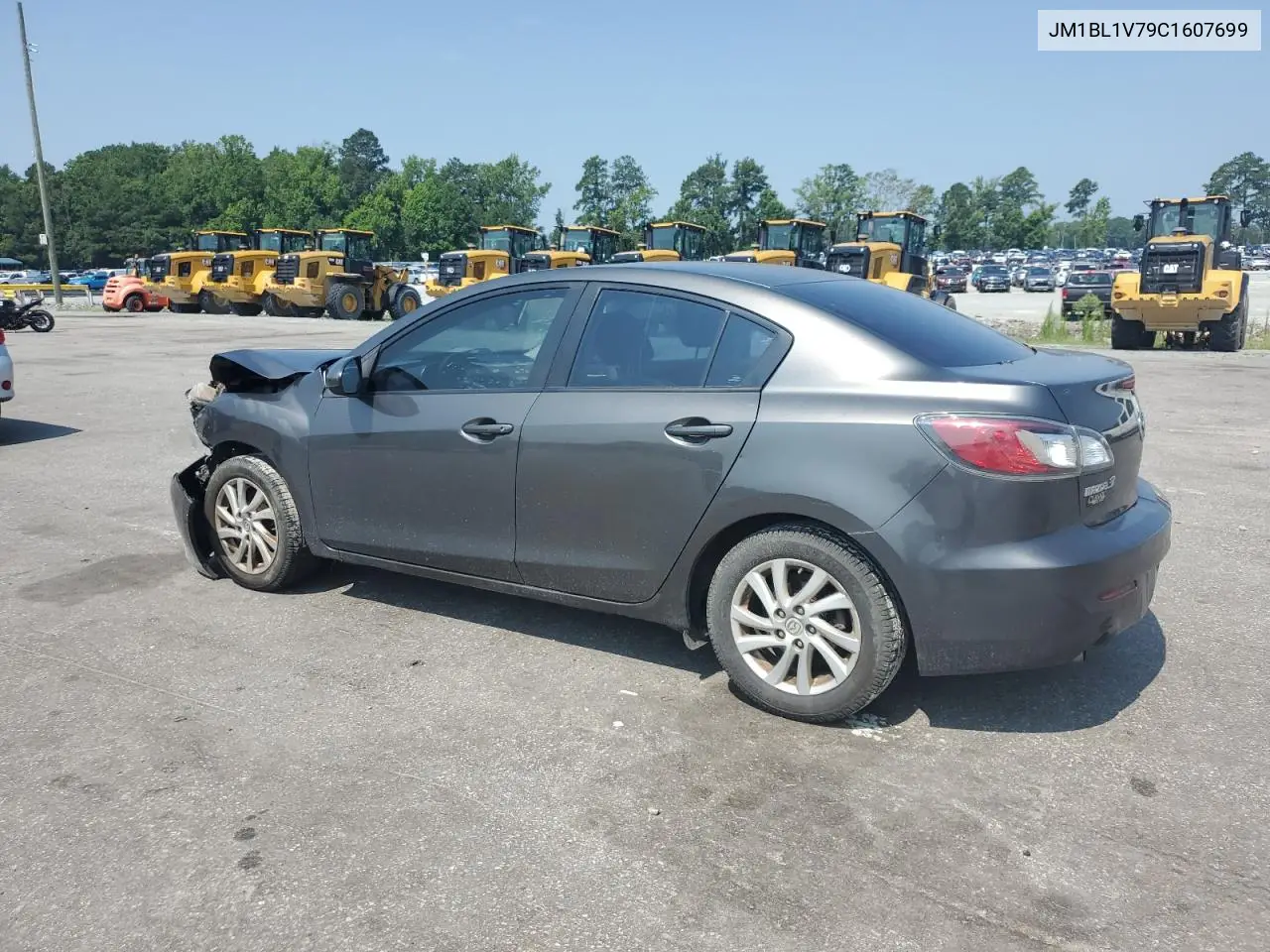 2012 Mazda 3 I VIN: JM1BL1V79C1607699 Lot: 62474995
