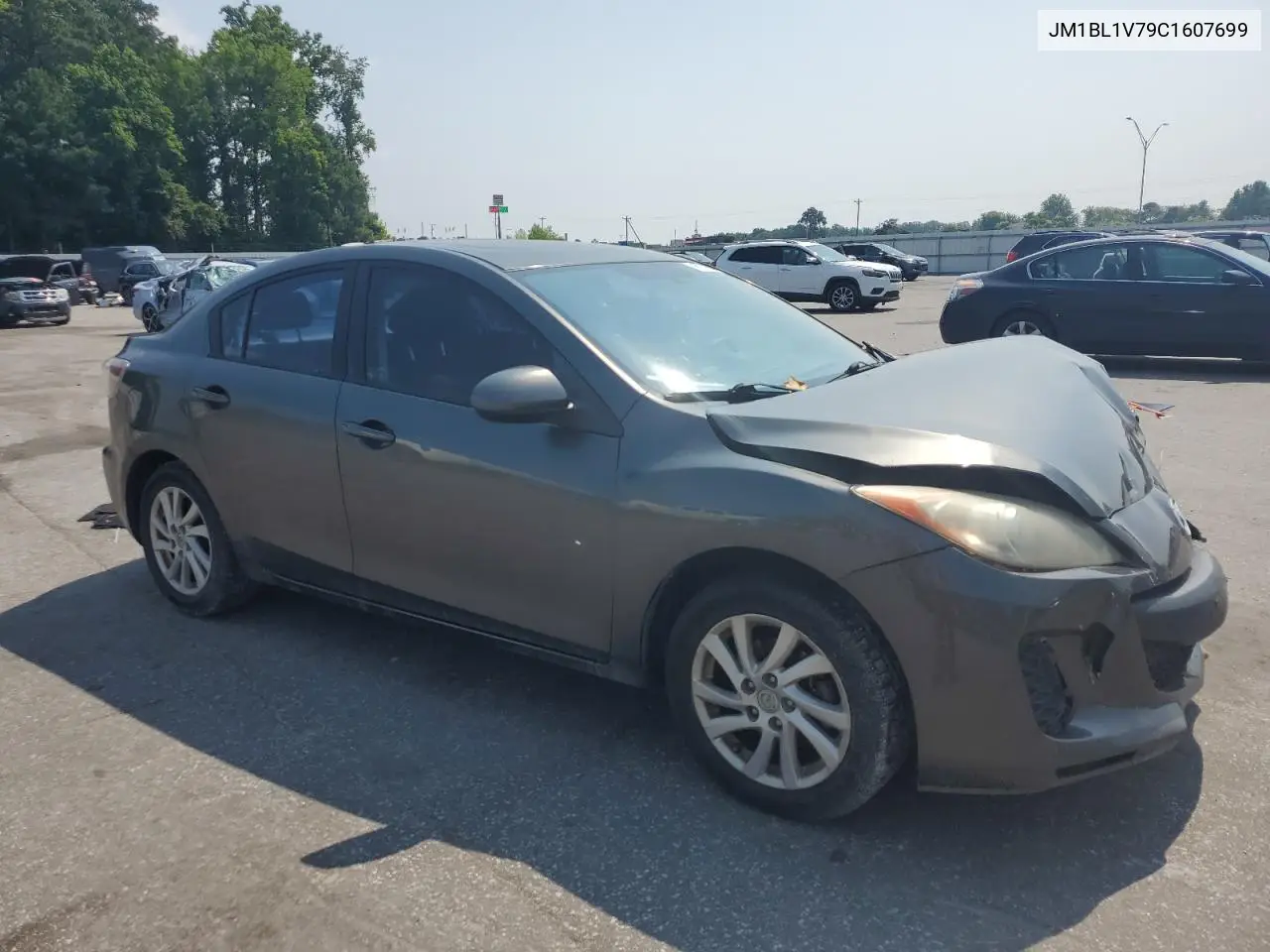 2012 Mazda 3 I VIN: JM1BL1V79C1607699 Lot: 62474995