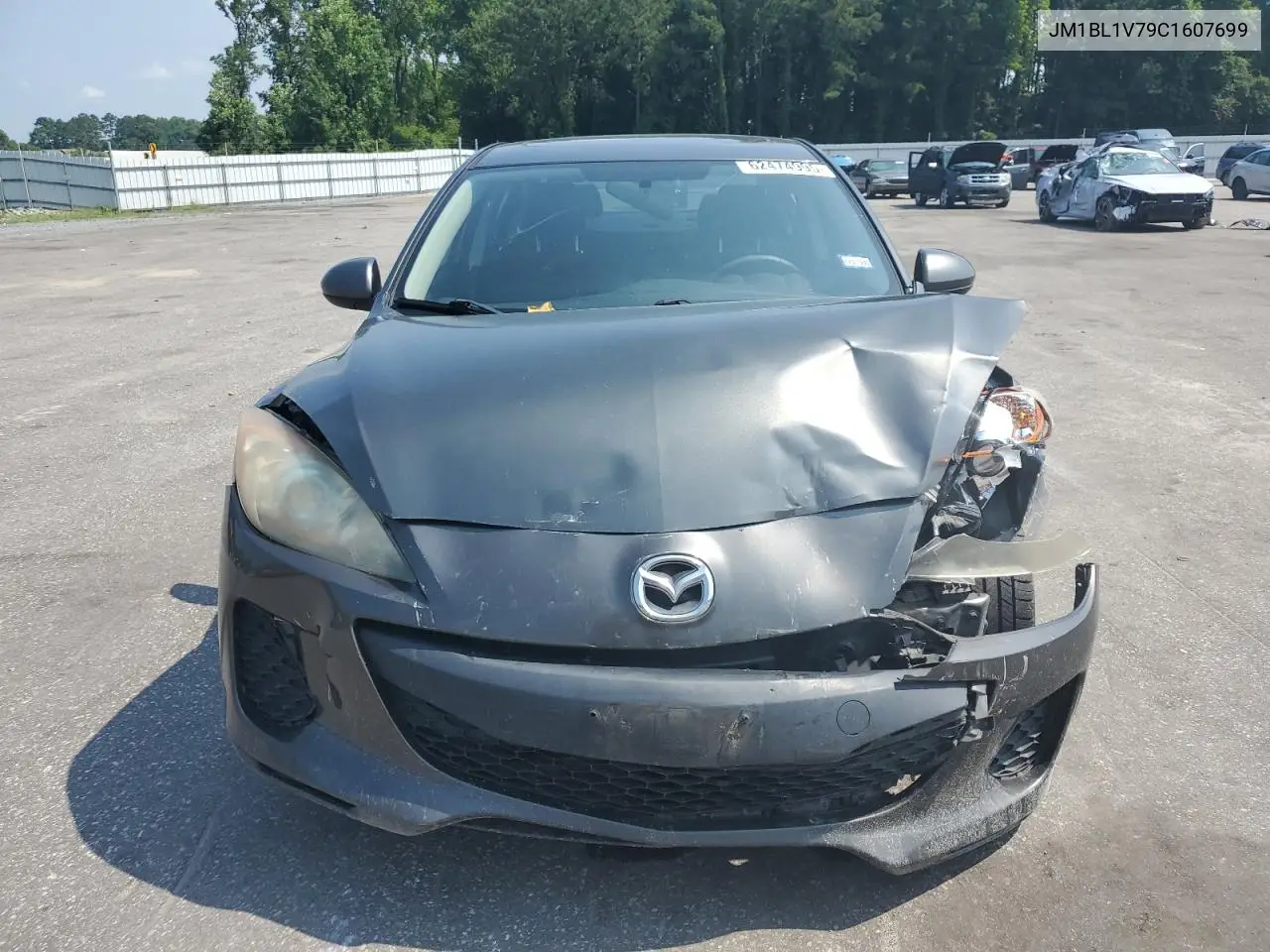 2012 Mazda 3 I VIN: JM1BL1V79C1607699 Lot: 62474995