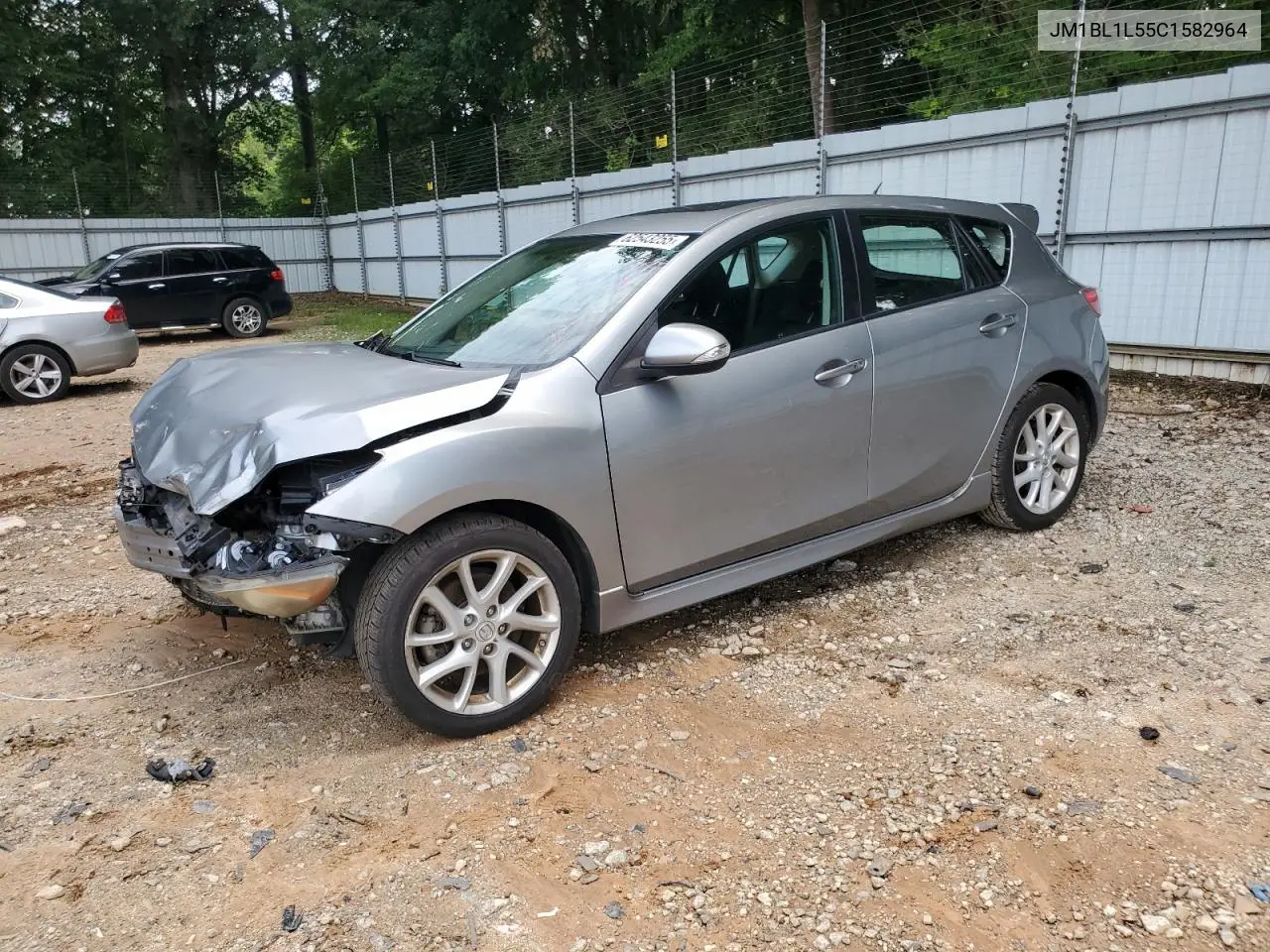 2012 Mazda 3 S VIN: JM1BL1L55C1582964 Lot: 62543255
