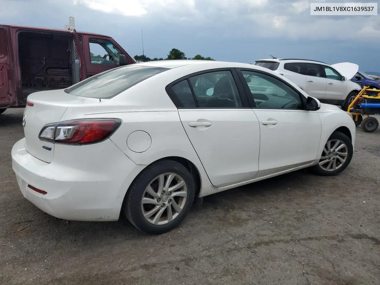 2012 Mazda 3 I VIN: JM1BL1V8XC1639537 Lot: 62658585
