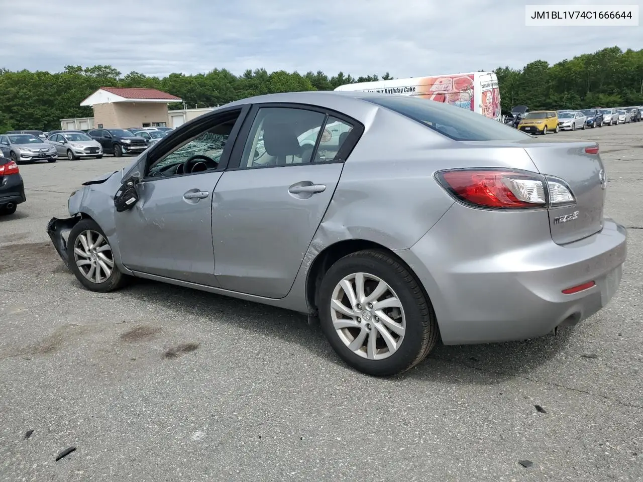 2012 Mazda 3 I VIN: JM1BL1V74C1666644 Lot: 62742155