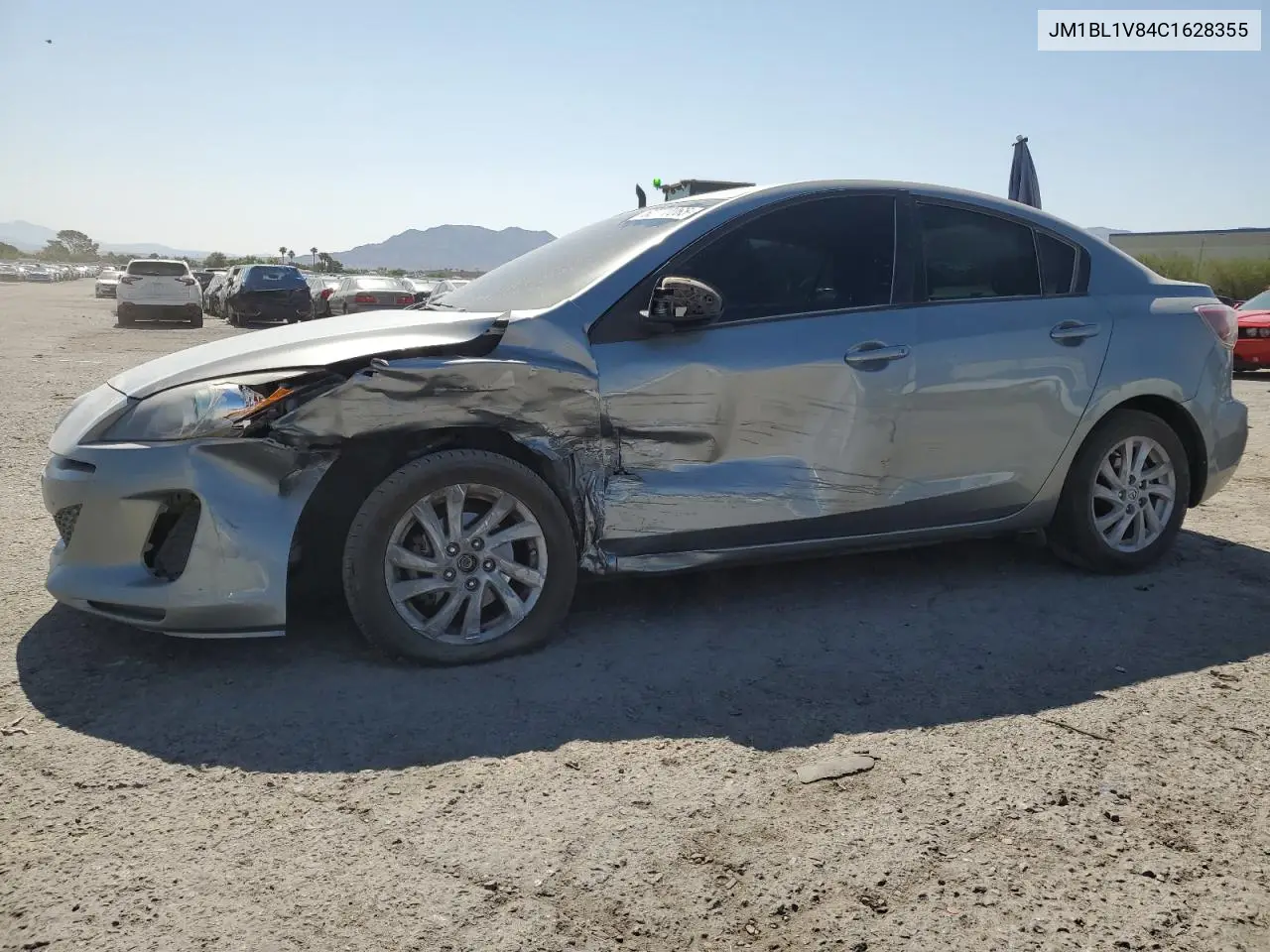 2012 Mazda 3 I VIN: JM1BL1V84C1628355 Lot: 62770065