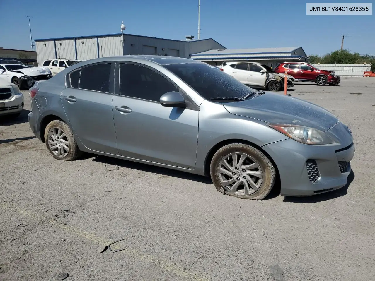 2012 Mazda 3 I VIN: JM1BL1V84C1628355 Lot: 62770065