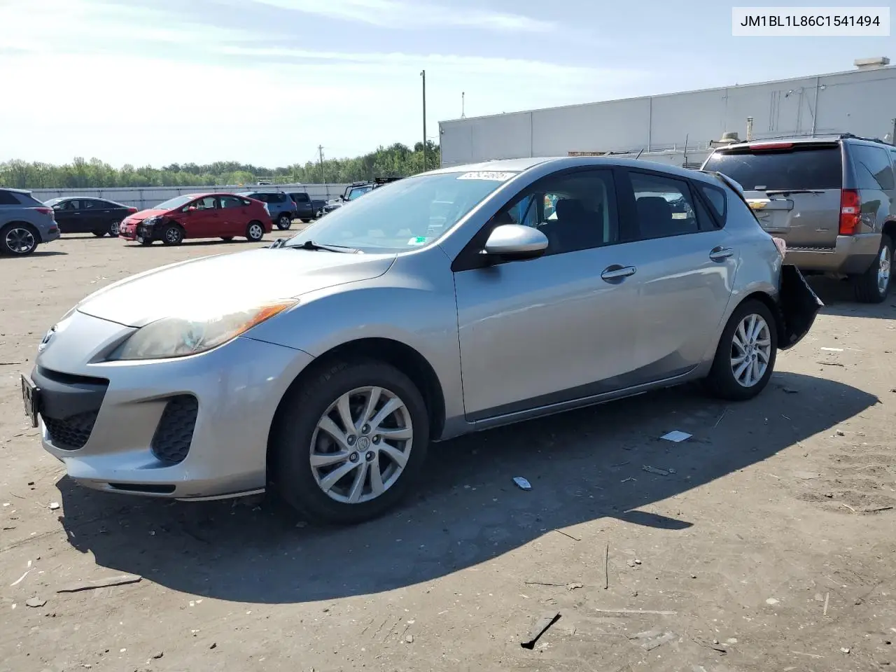 2012 Mazda 3 I VIN: JM1BL1L86C1541494 Lot: 62924605