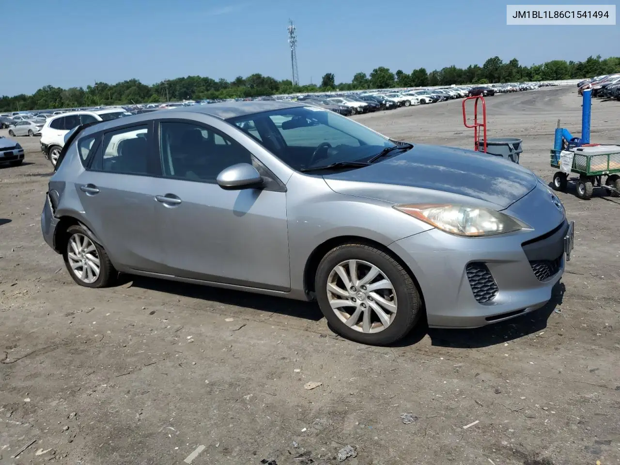 2012 Mazda 3 I VIN: JM1BL1L86C1541494 Lot: 62924605