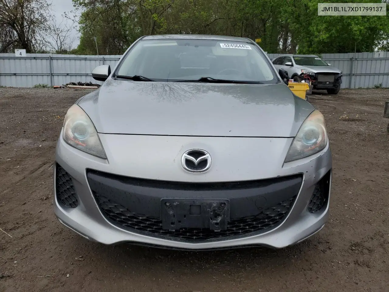 2013 Mazda 3 I VIN: JM1BL1L7XD1799137 Lot: 52456445