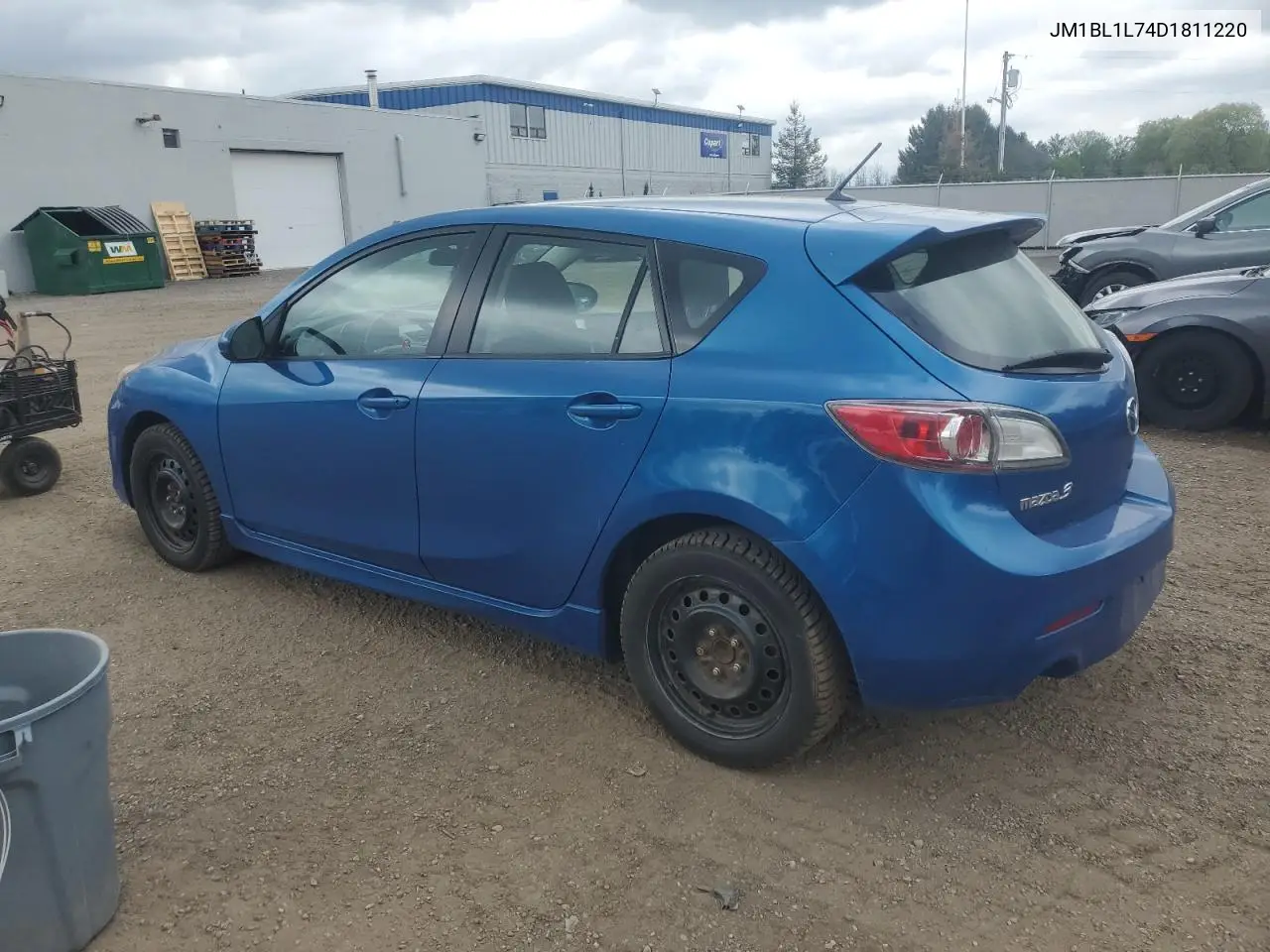 2013 Mazda 3 I VIN: JM1BL1L74D1811220 Lot: 56253455