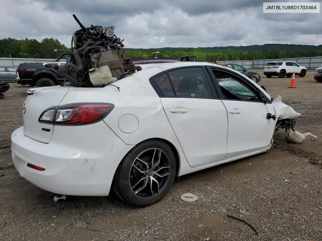 jm1bl1u88d1703464 JM1BL1U88D1703464 2013 Mazda 3 I