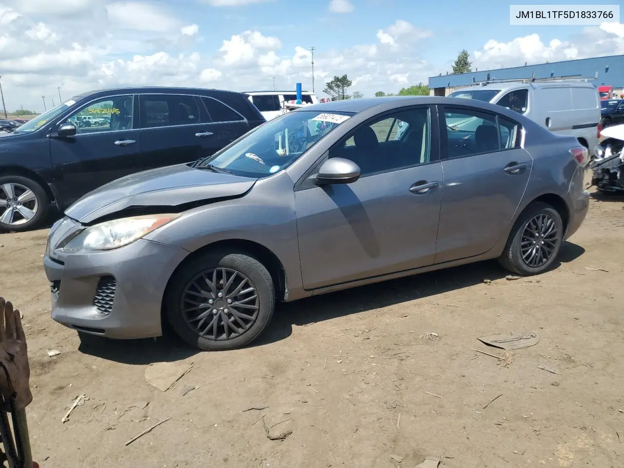 2013 Mazda 3 I VIN: JM1BL1TF5D1833766 Lot: 56921475