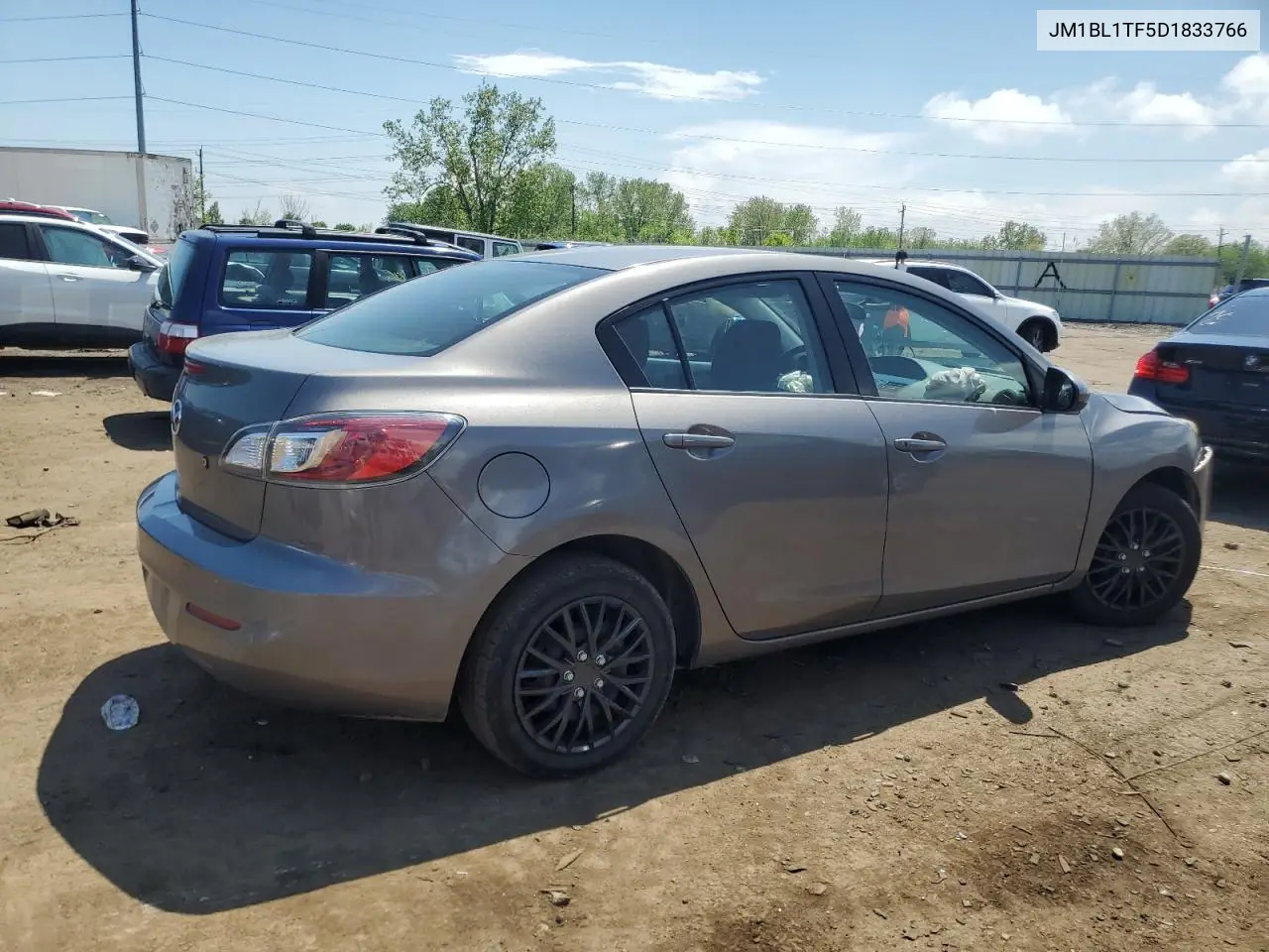 2013 Mazda 3 I VIN: JM1BL1TF5D1833766 Lot: 56921475