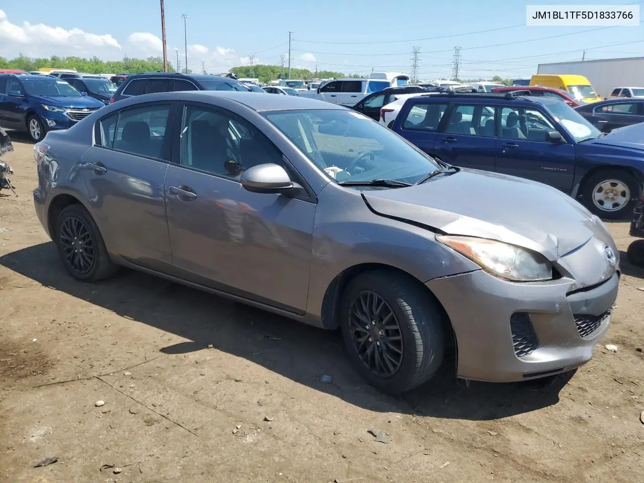 2013 Mazda 3 I VIN: JM1BL1TF5D1833766 Lot: 56921475