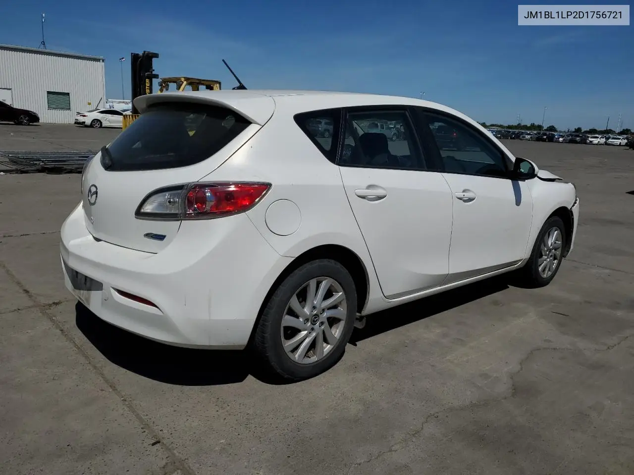 2013 Mazda 3 I VIN: JM1BL1LP2D1756721 Lot: 56965595