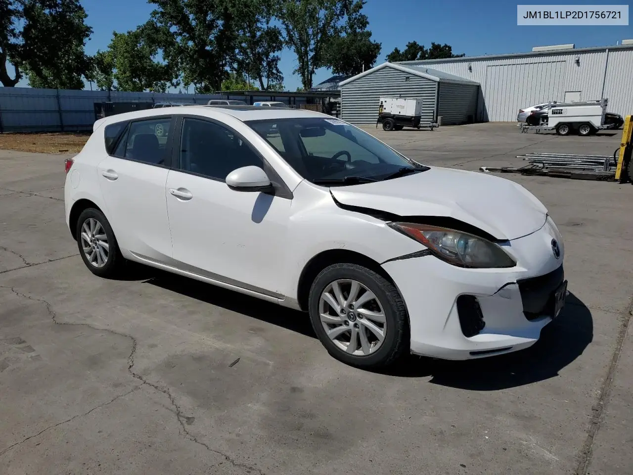 2013 Mazda 3 I VIN: JM1BL1LP2D1756721 Lot: 56965595