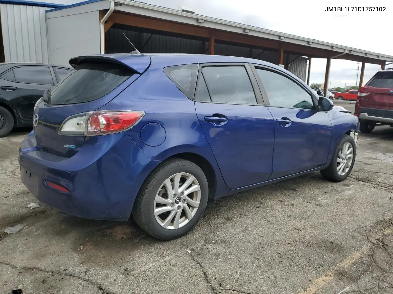 2013 Mazda 3 I VIN: JM1BL1L71D1757102 Lot: 57219595