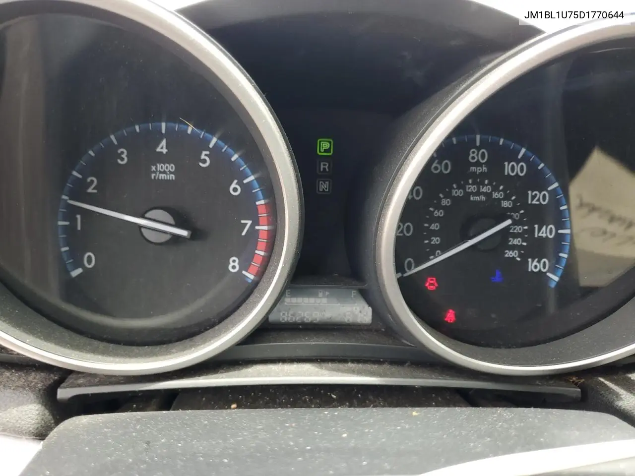 2013 Mazda 3 I VIN: JM1BL1U75D1770644 Lot: 57318495