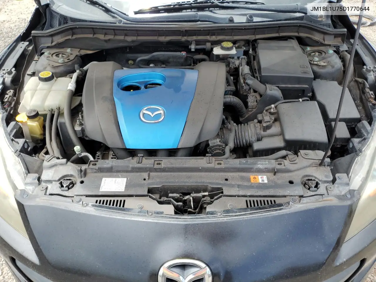2013 Mazda 3 I VIN: JM1BL1U75D1770644 Lot: 57318495