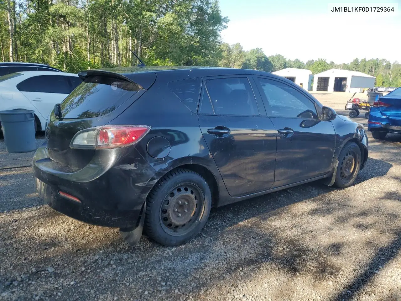 2013 Mazda 3 I VIN: JM1BL1KF0D1729364 Lot: 60506975