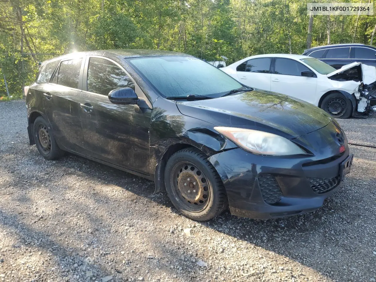 2013 Mazda 3 I VIN: JM1BL1KF0D1729364 Lot: 60506975