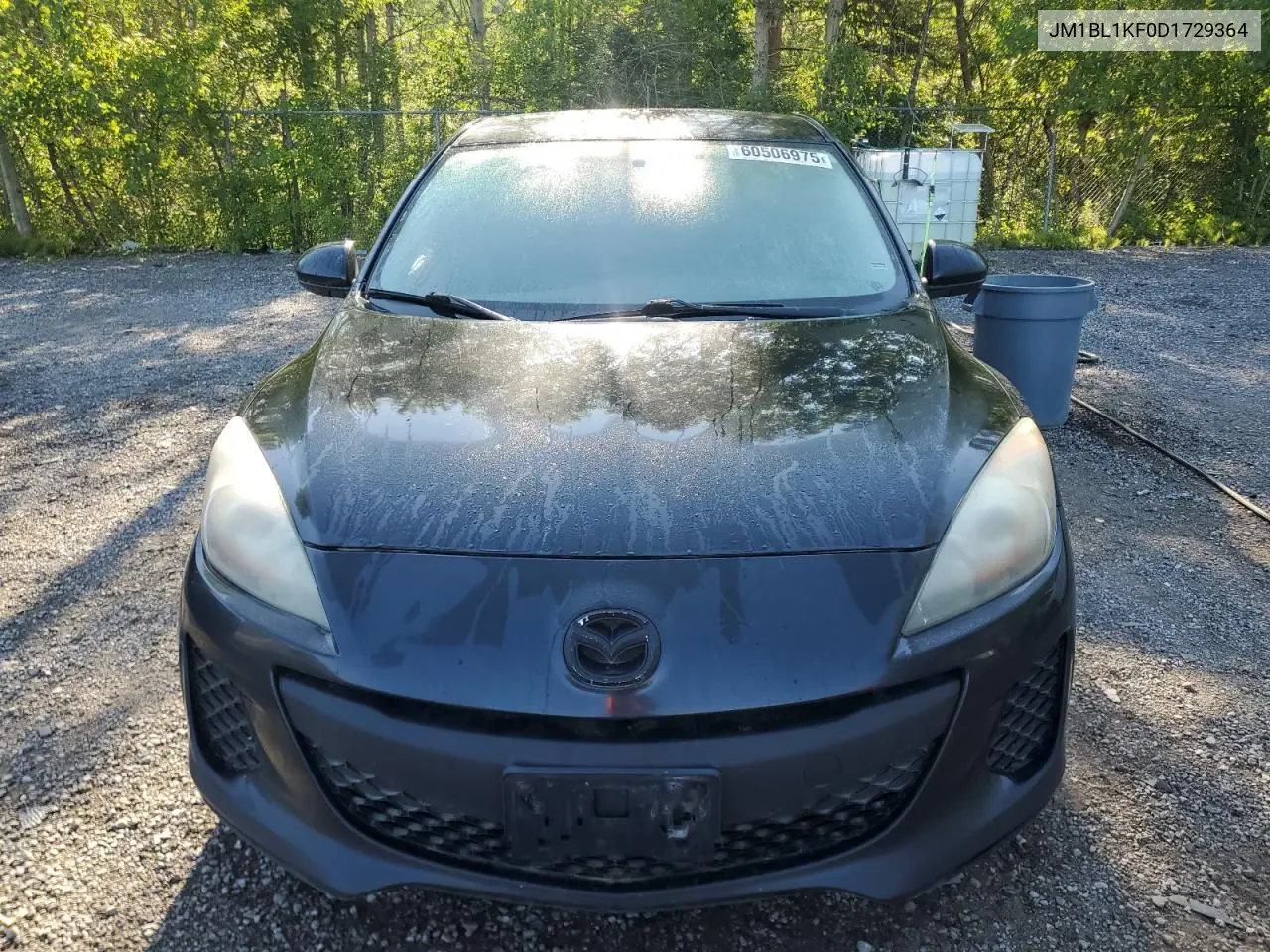 2013 Mazda 3 I VIN: JM1BL1KF0D1729364 Lot: 60506975
