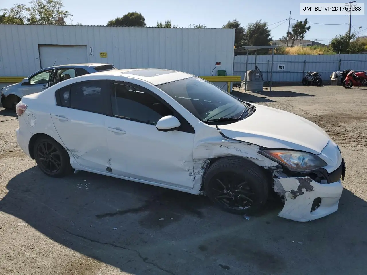 2013 Mazda 3 I VIN: JM1BL1VP2D1763083 Lot: 62792095