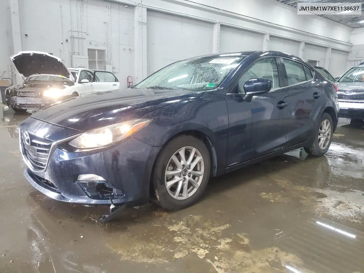 2014 Mazda 3 Grand Touring VIN: JM1BM1W7XE1138637 Lot: 55845775