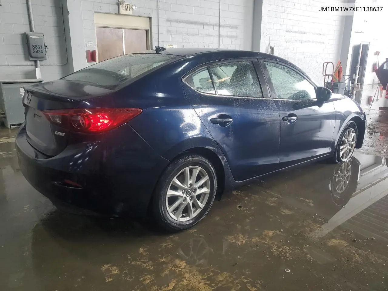 2014 Mazda 3 Grand Touring VIN: JM1BM1W7XE1138637 Lot: 55845775