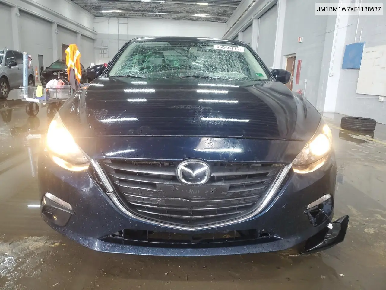 2014 Mazda 3 Grand Touring VIN: JM1BM1W7XE1138637 Lot: 55845775