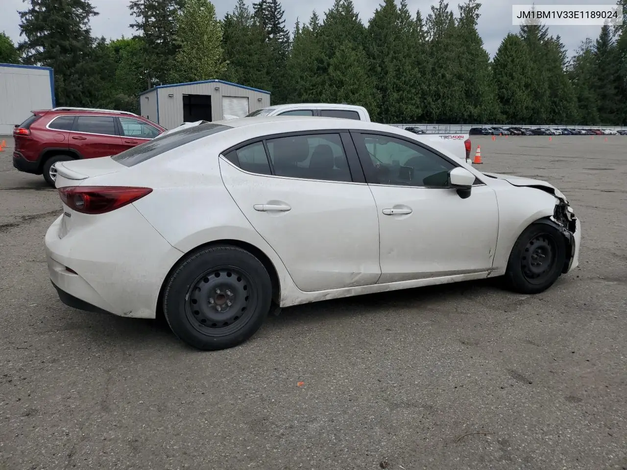 2014 Mazda 3 Touring VIN: JM1BM1V33E1189024 Lot: 56371915