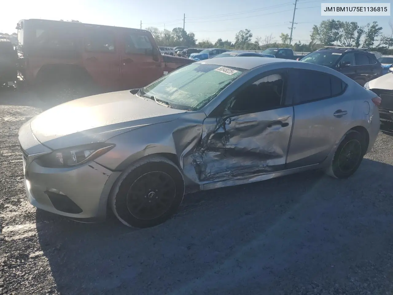 2014 Mazda 3 Sport VIN: JM1BM1U75E1136815 Lot: 56548225
