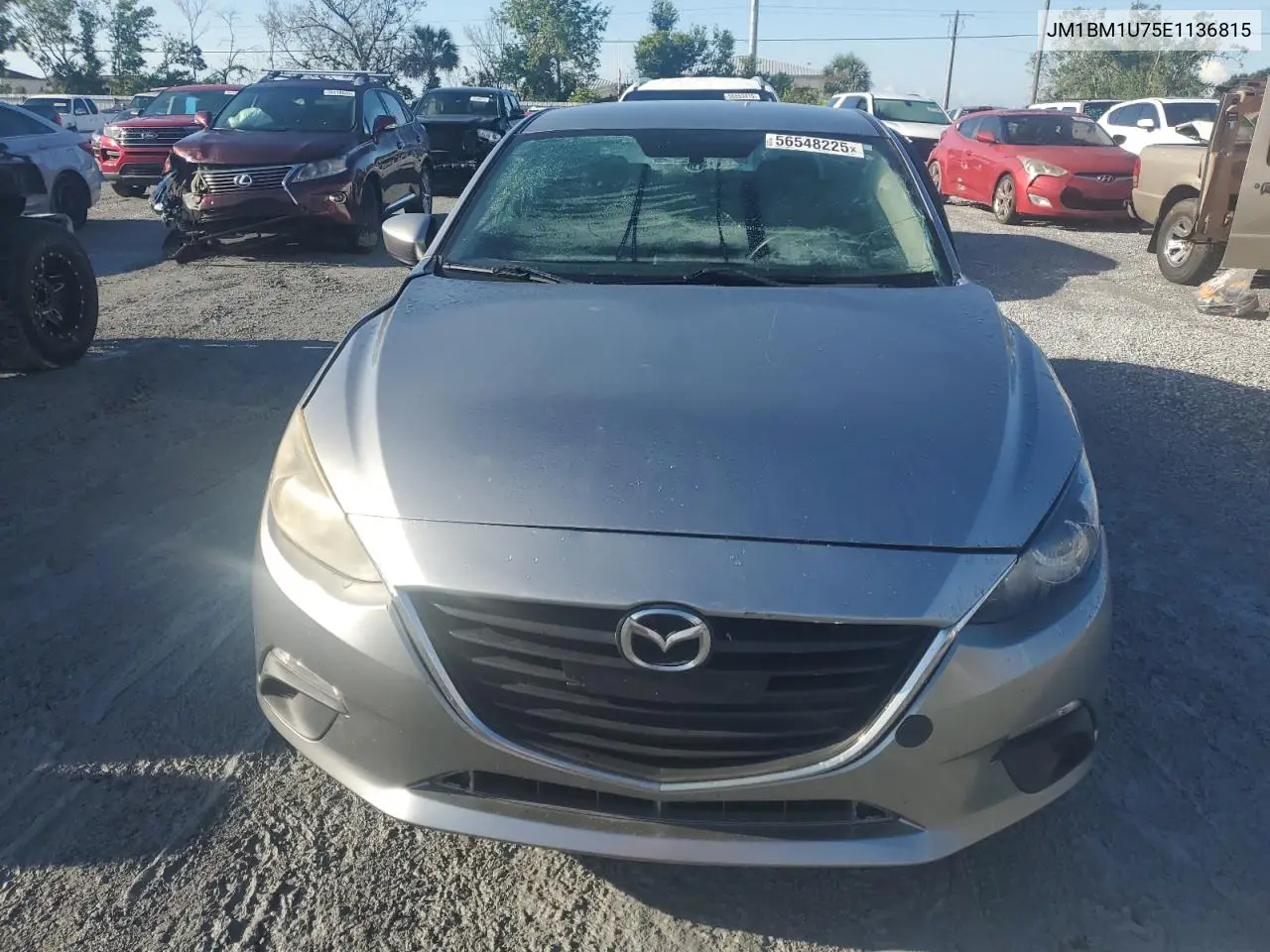 2014 Mazda 3 Sport VIN: JM1BM1U75E1136815 Lot: 56548225