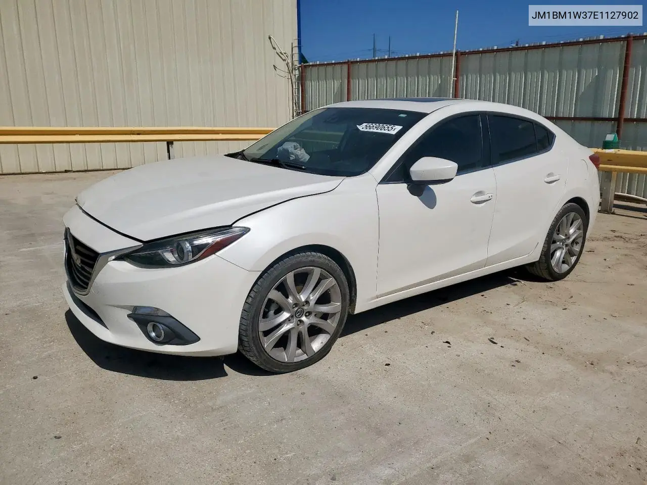 2014 Mazda 3 Grand Touring VIN: JM1BM1W37E1127902 Lot: 56690655