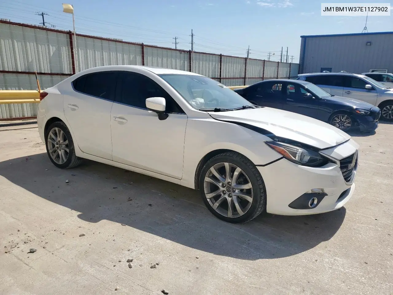 2014 Mazda 3 Grand Touring VIN: JM1BM1W37E1127902 Lot: 56690655
