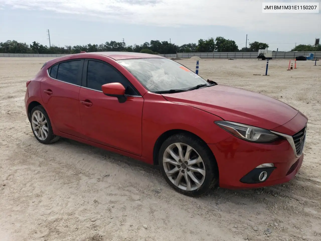 2014 Mazda 3 Grand Touring VIN: JM1BM1M31E1150207 Lot: 56830225