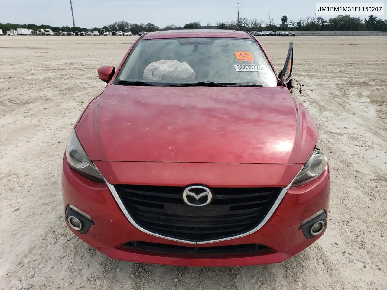 2014 Mazda 3 Grand Touring VIN: JM1BM1M31E1150207 Lot: 56830225