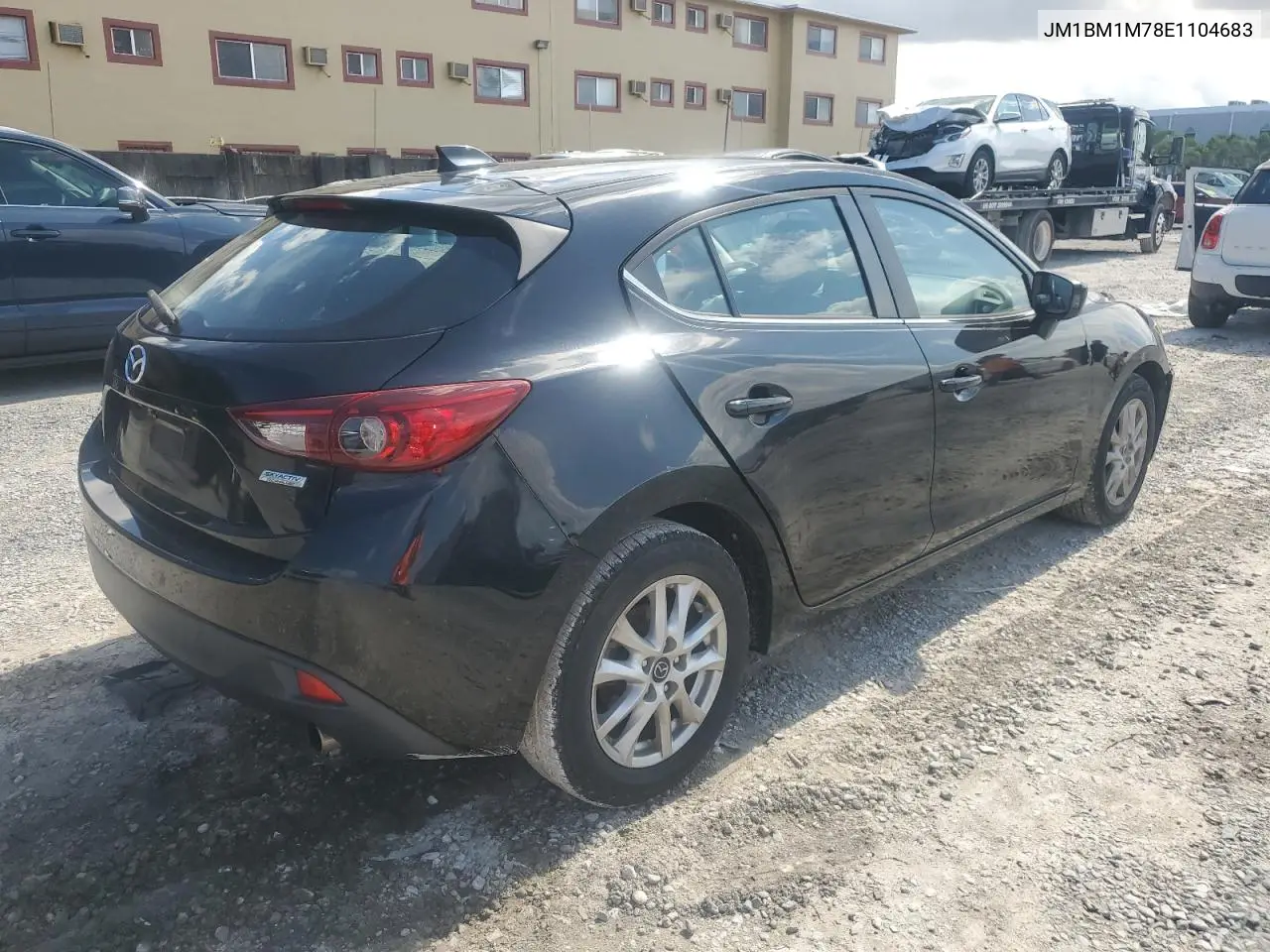 2014 Mazda 3 Grand Touring VIN: JM1BM1M78E1104683 Lot: 56860055