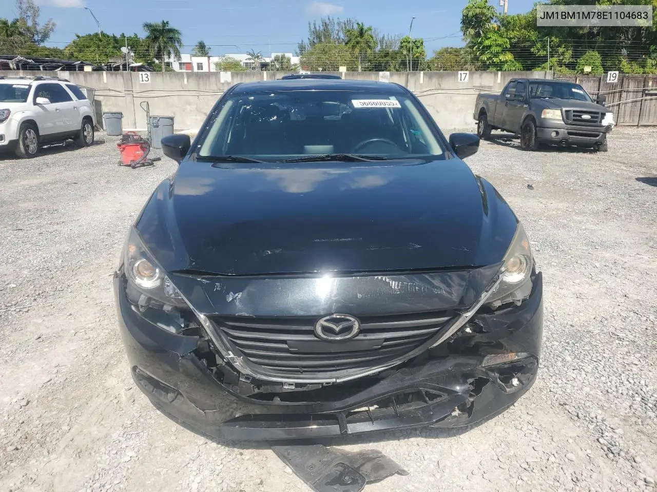 2014 Mazda 3 Grand Touring VIN: JM1BM1M78E1104683 Lot: 56860055