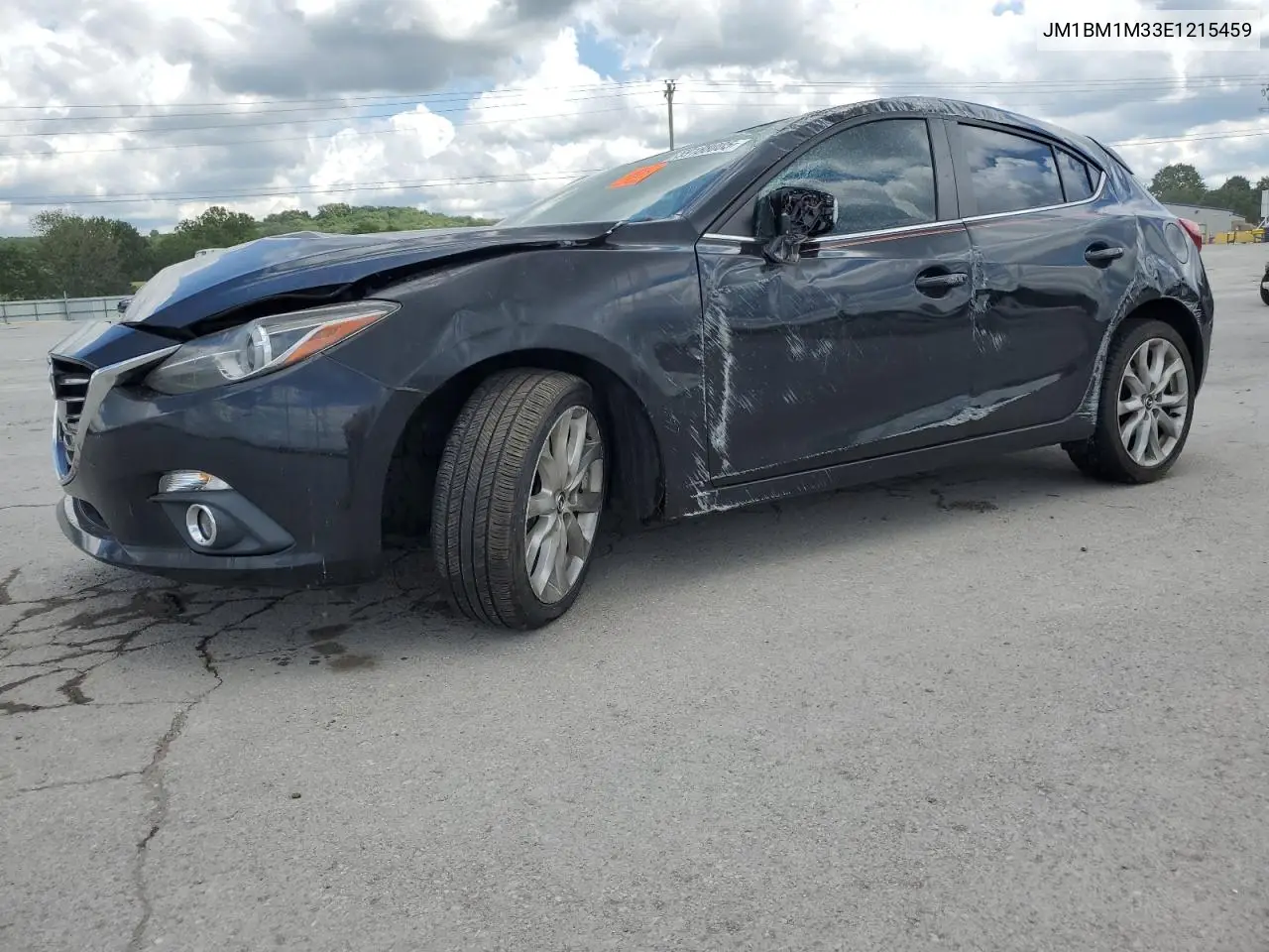 2014 Mazda 3 Grand Touring VIN: JM1BM1M33E1215459 Lot: 59188005