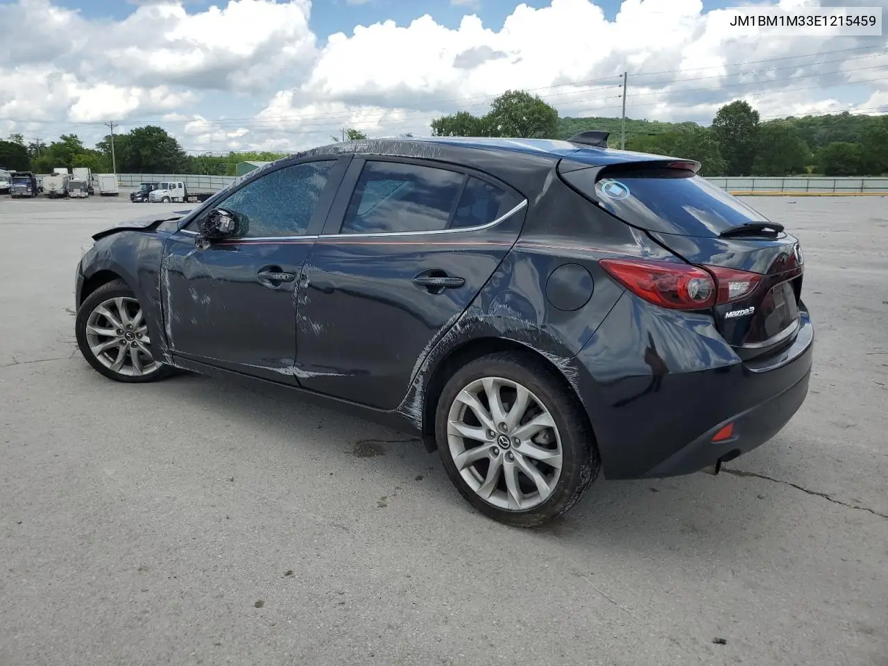 2014 Mazda 3 Grand Touring VIN: JM1BM1M33E1215459 Lot: 59188005