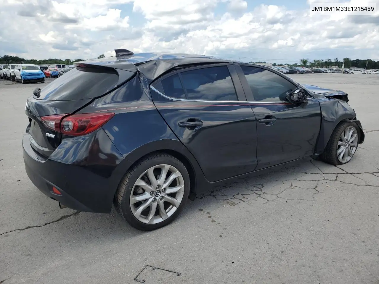 2014 Mazda 3 Grand Touring VIN: JM1BM1M33E1215459 Lot: 59188005