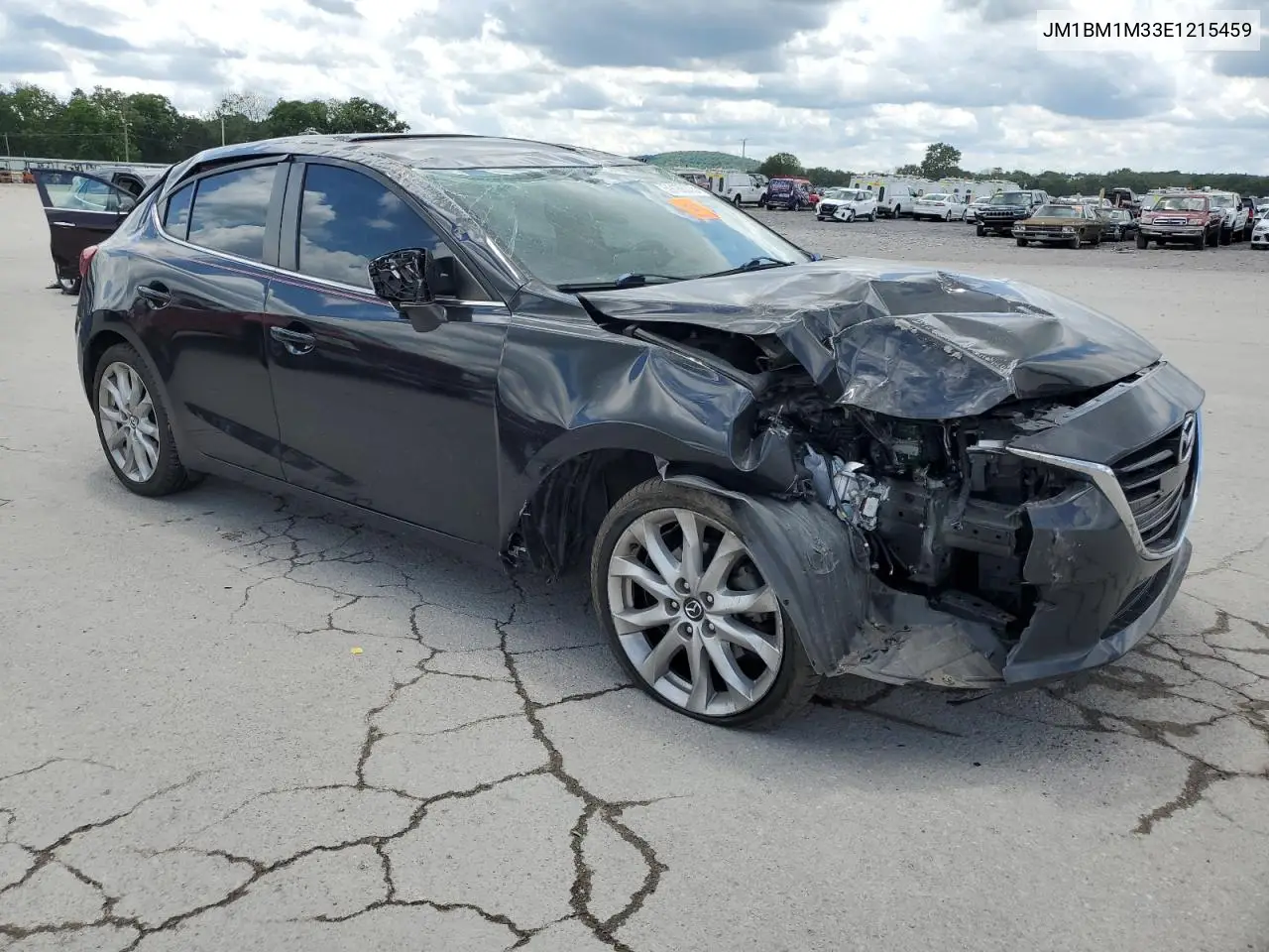 2014 Mazda 3 Grand Touring VIN: JM1BM1M33E1215459 Lot: 59188005