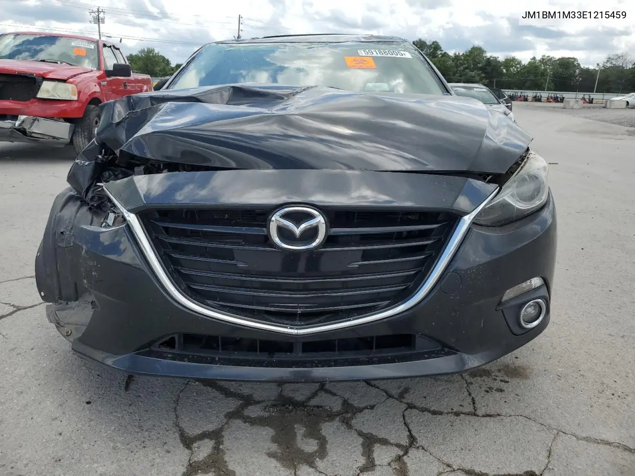 2014 Mazda 3 Grand Touring VIN: JM1BM1M33E1215459 Lot: 59188005