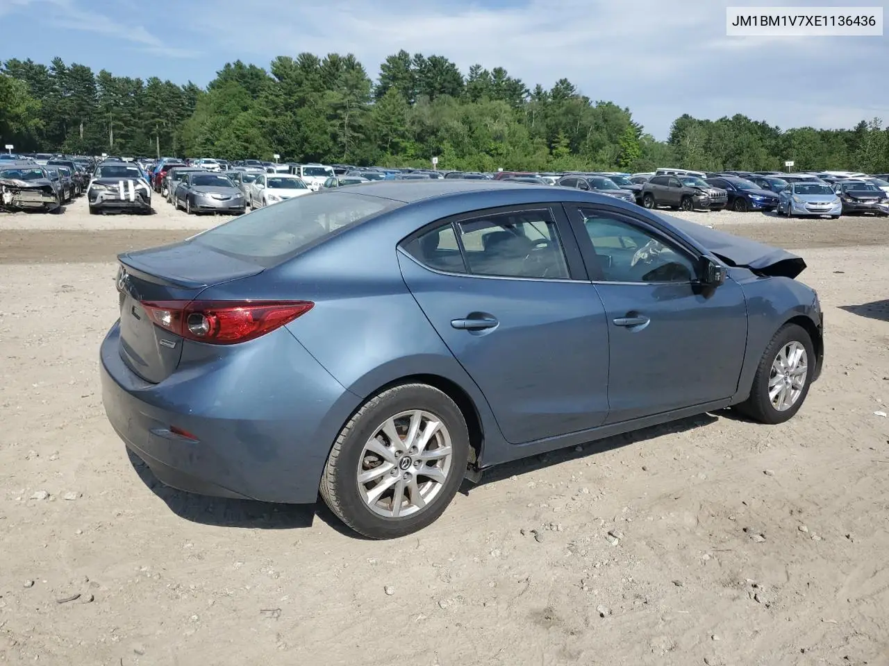 2014 Mazda 3 Touring VIN: JM1BM1V7XE1136436 Lot: 62712855