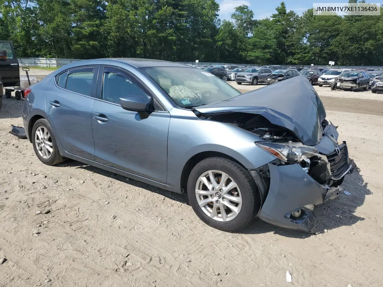 2014 Mazda 3 Touring VIN: JM1BM1V7XE1136436 Lot: 62712855