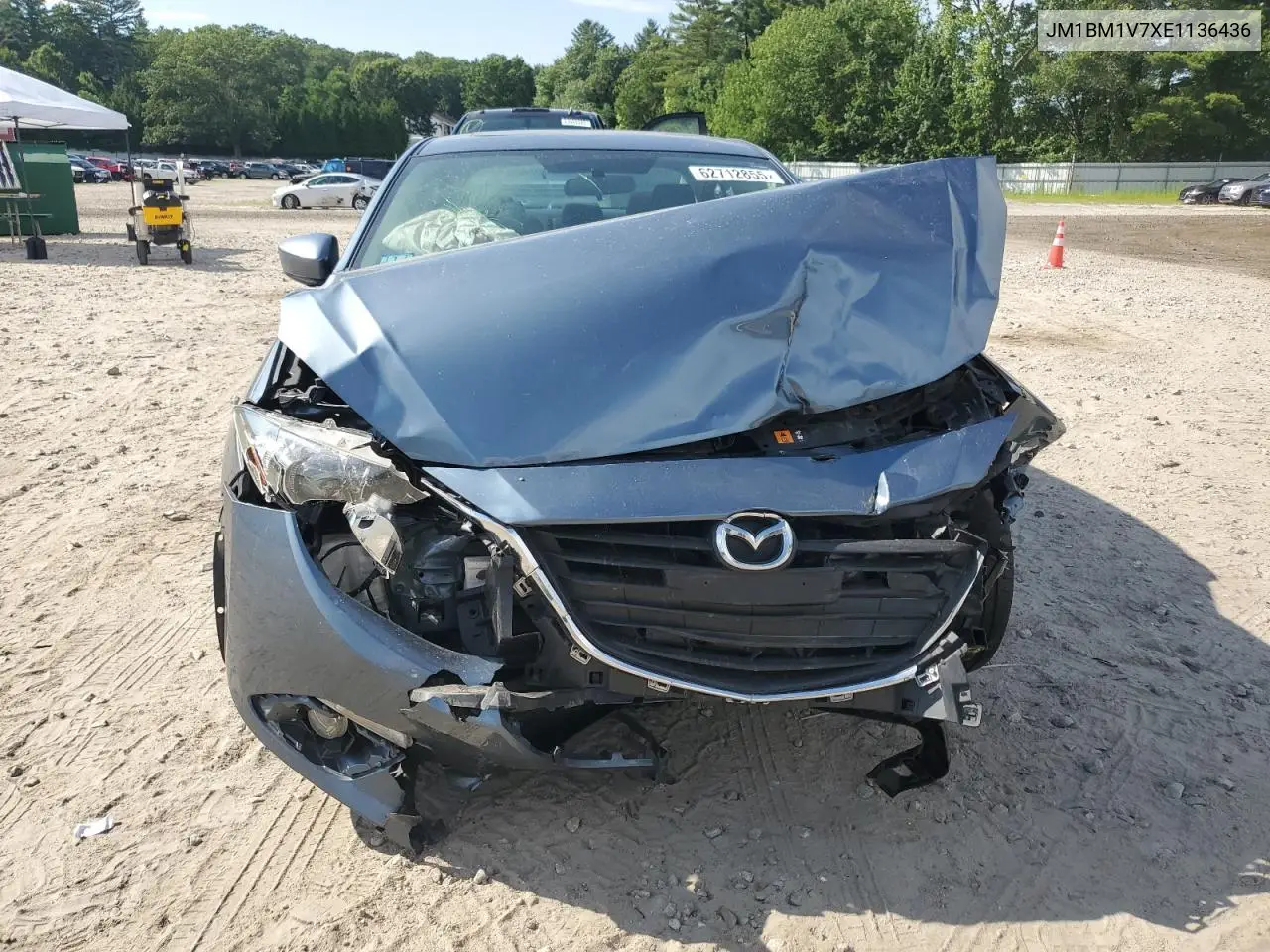 2014 Mazda 3 Touring VIN: JM1BM1V7XE1136436 Lot: 62712855