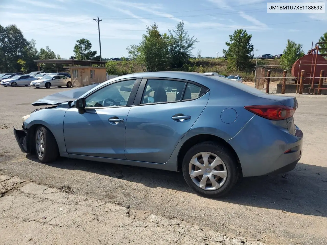 2014 Mazda 3 Sport VIN: JM1BM1U7XE1138592 Lot: 62738315