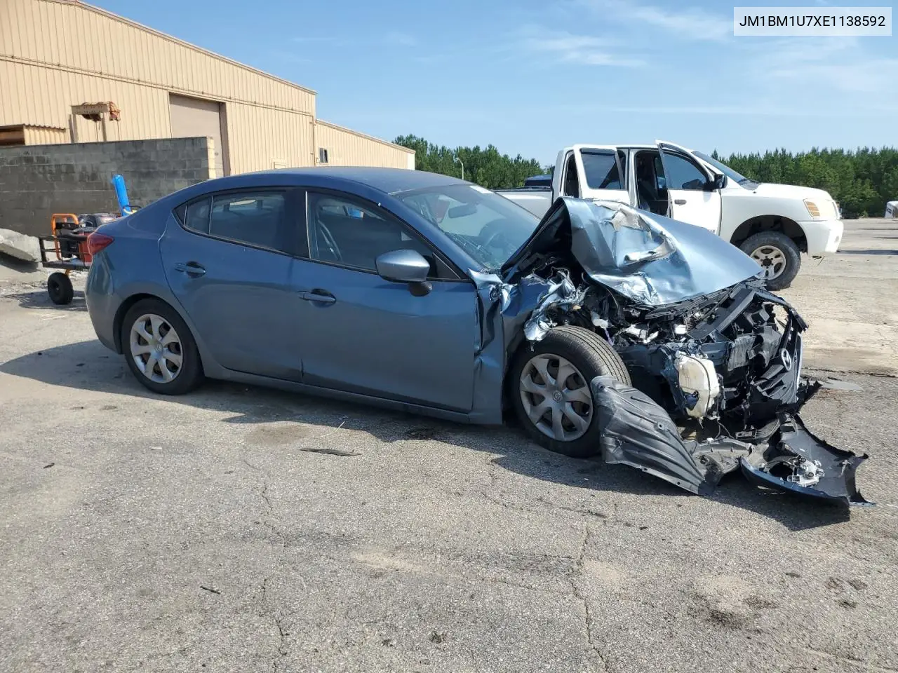 2014 Mazda 3 Sport VIN: JM1BM1U7XE1138592 Lot: 62738315